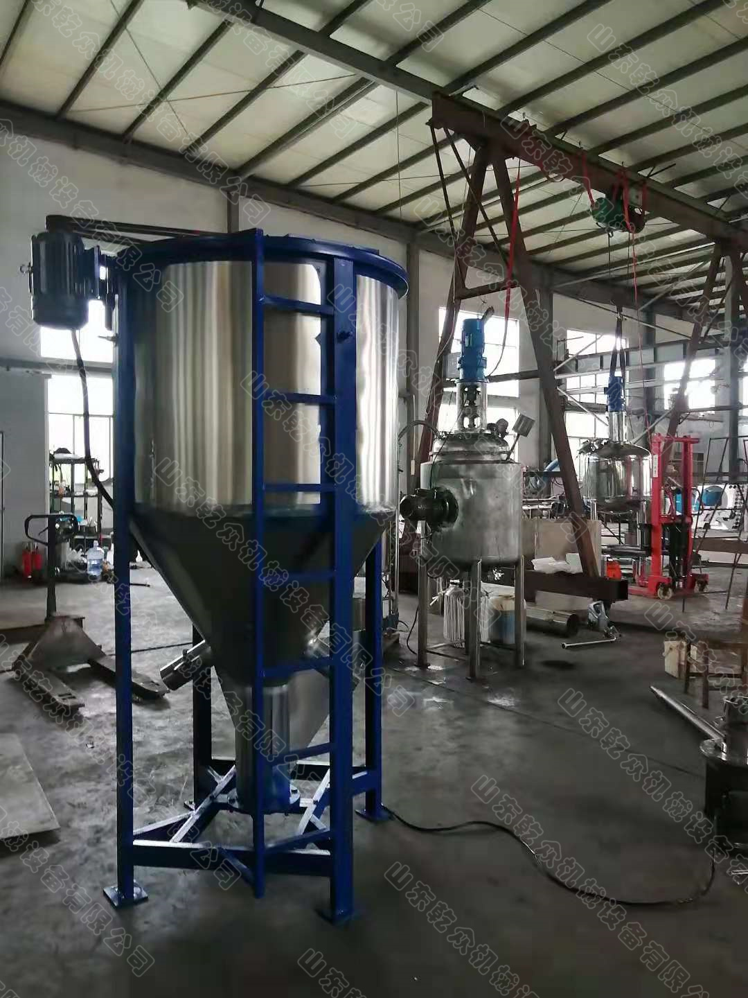 500公斤塑料不锈钢立式搅拌机厂家批发